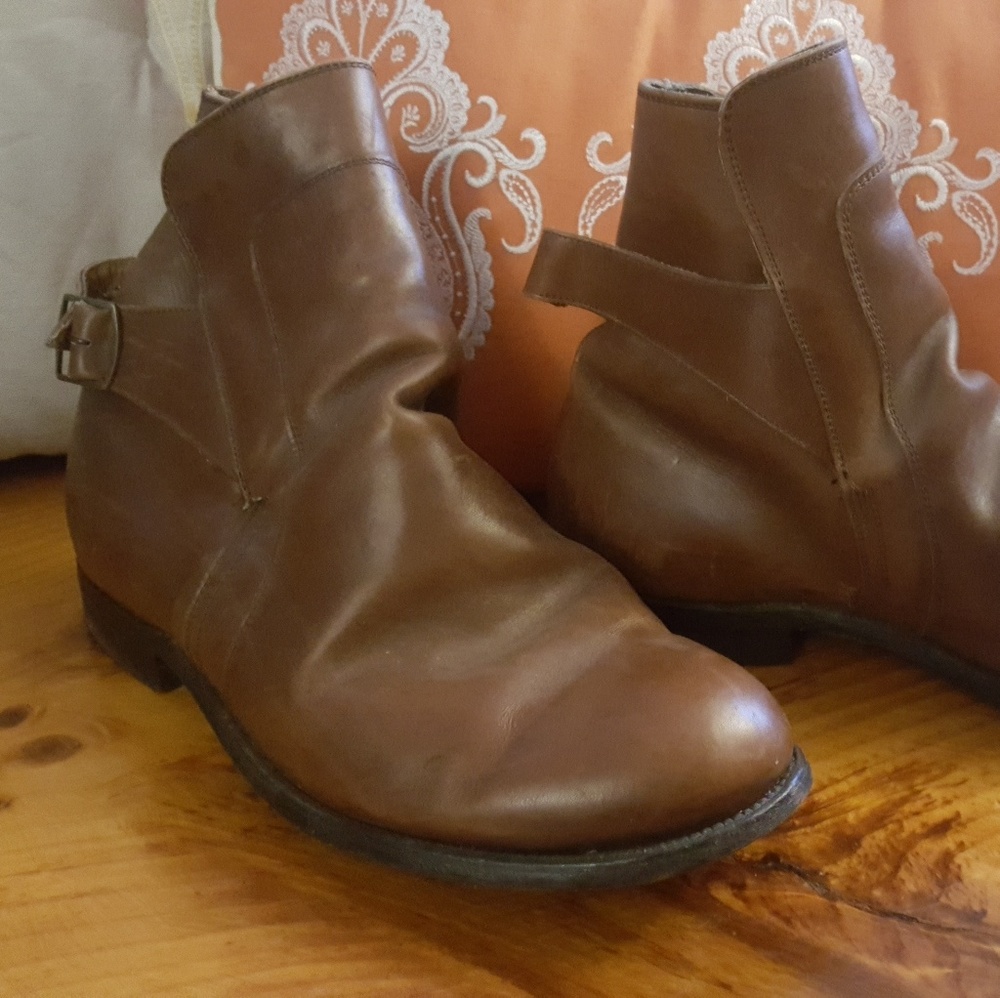 Leather Ankle Boots